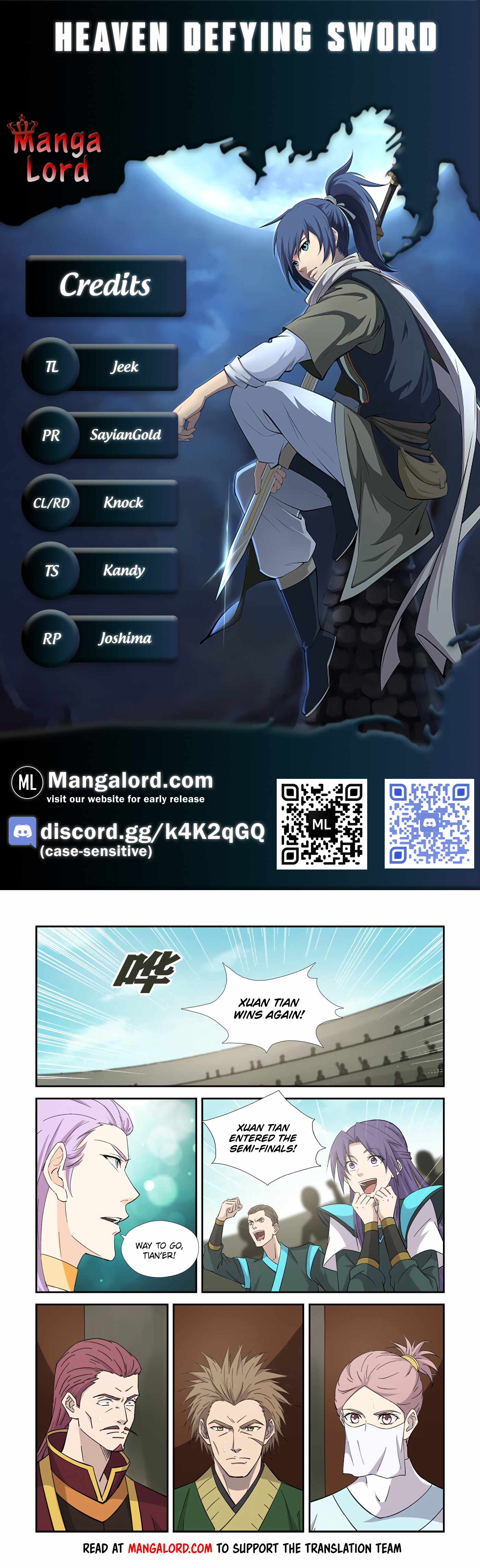 Heaven Defying Sword chapter 421 - page 1