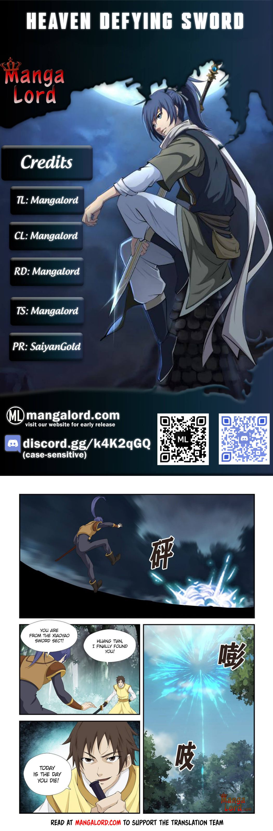 Heaven Defying Sword chapter 262 - page 1