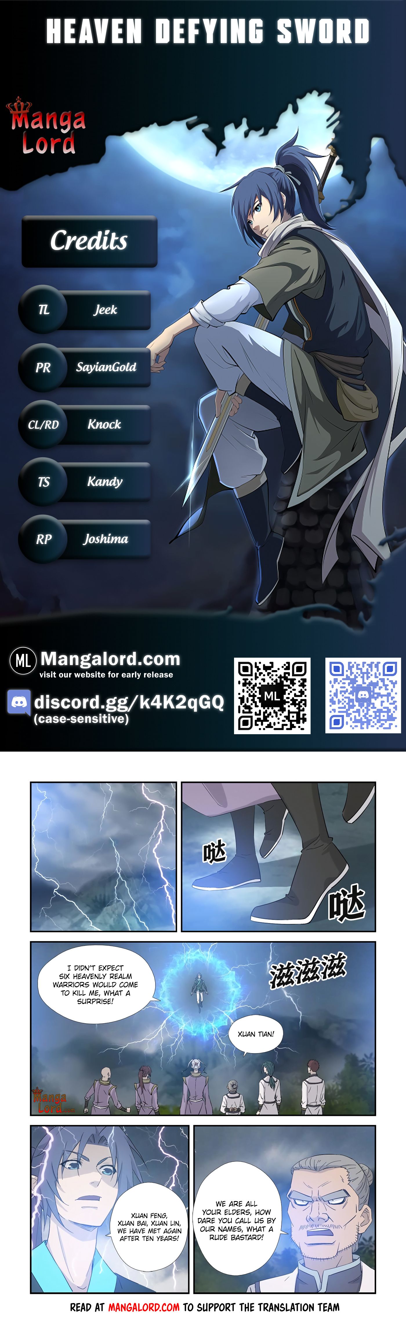 Heaven Defying Sword chapter 353 - page 1