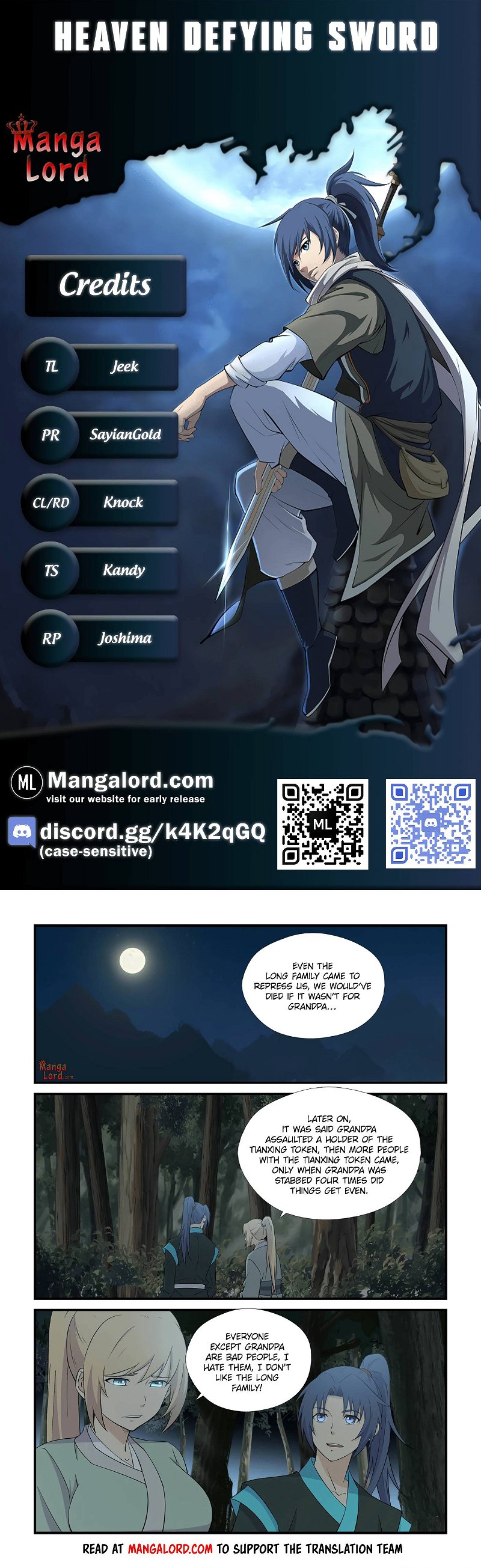 Heaven Defying Sword chapter 436 - page 1