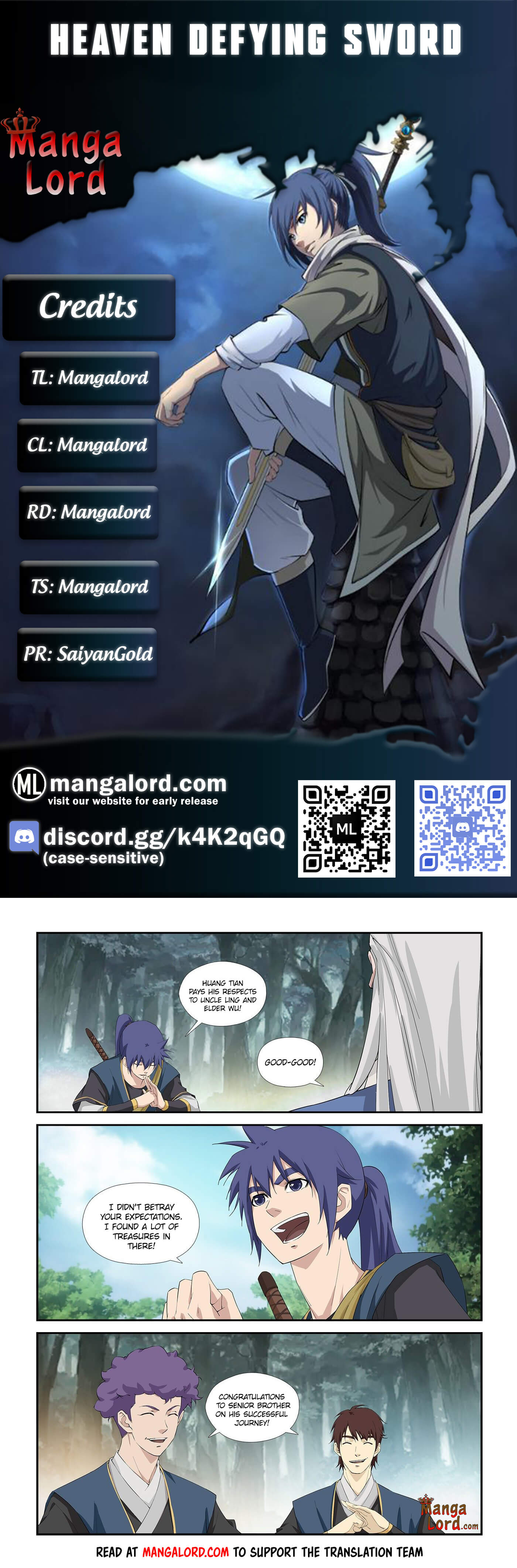Heaven Defying Sword chapter 264 - page 1
