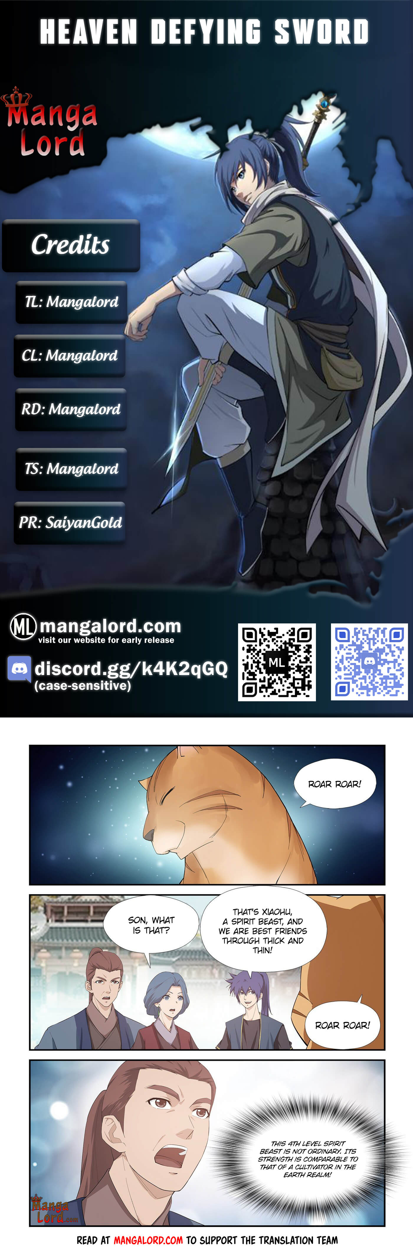 Heaven Defying Sword chapter 265 - page 1