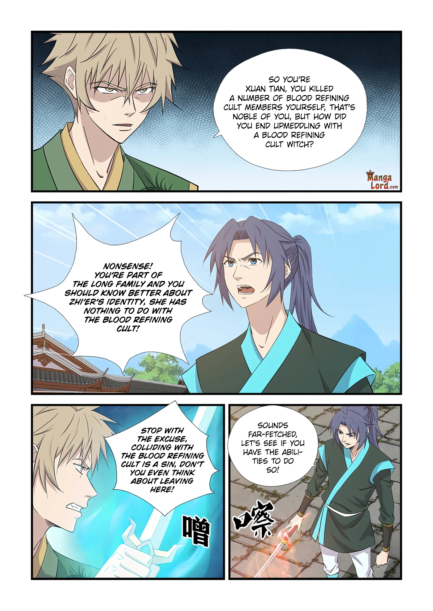 Heaven Defying Sword chapter 439 - page 8