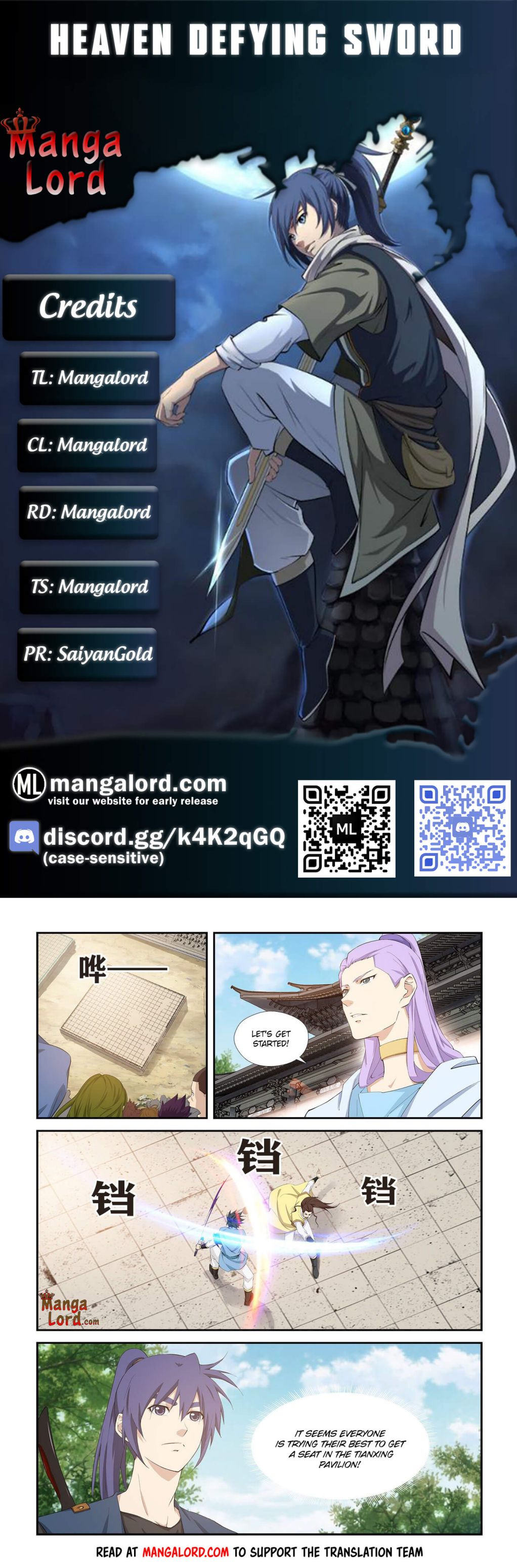 Heaven Defying Sword chapter 266 - page 1
