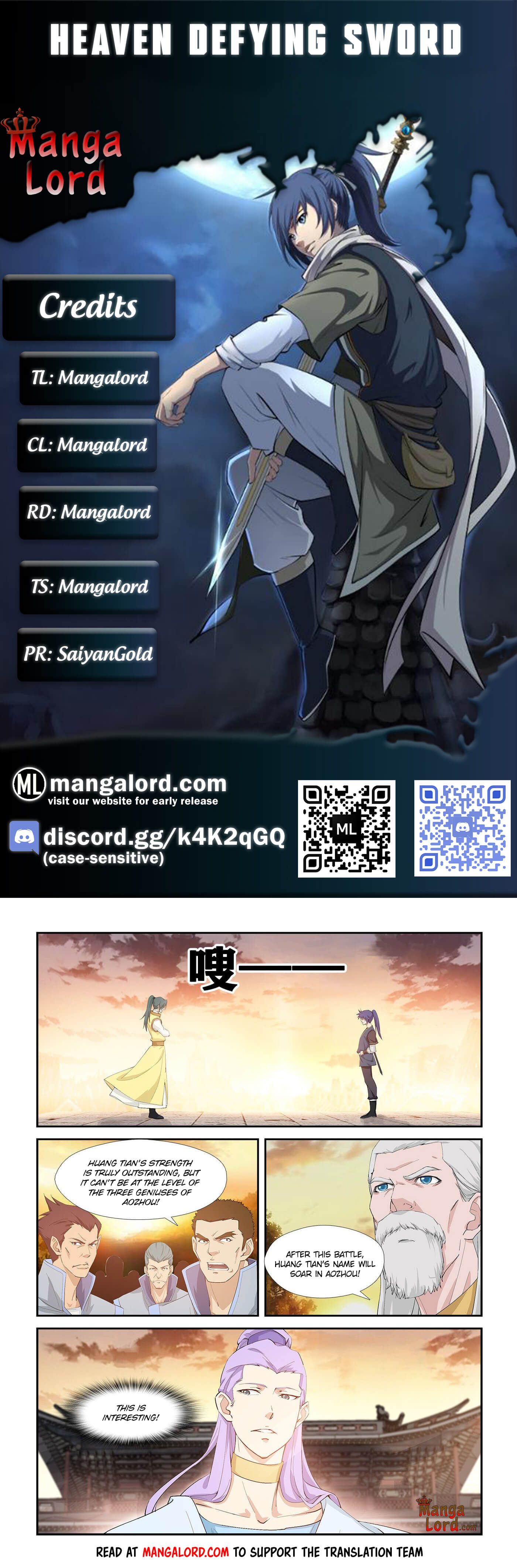Heaven Defying Sword chapter 267 - page 1