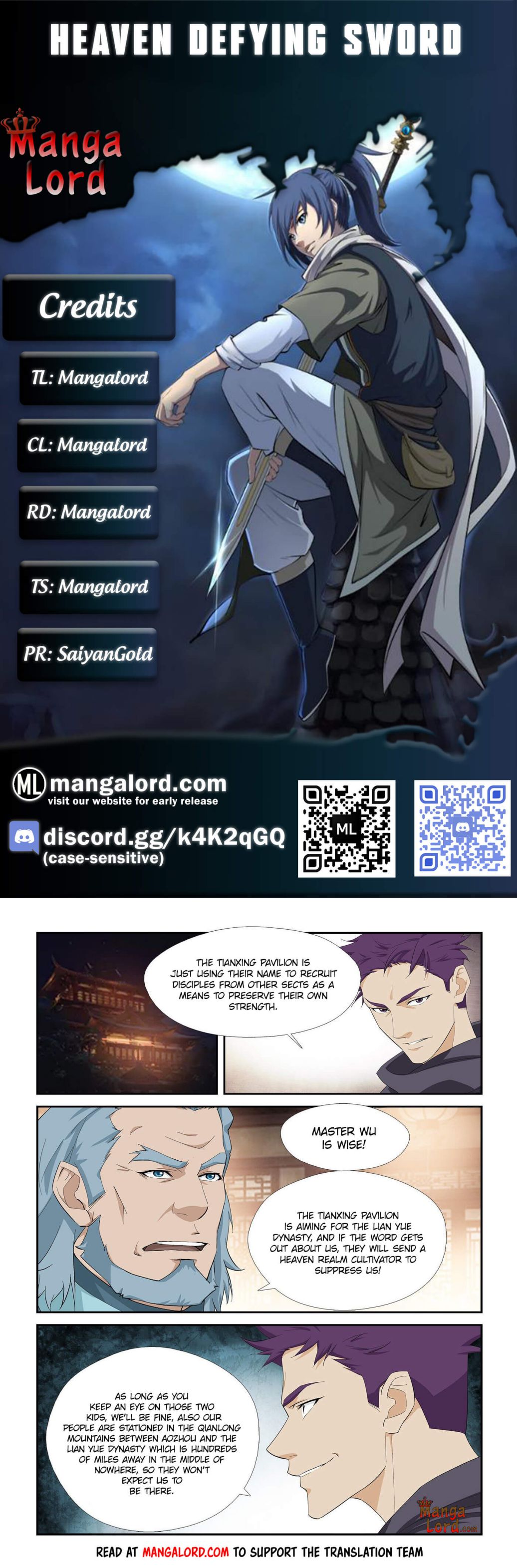 Heaven Defying Sword chapter 270 - page 1