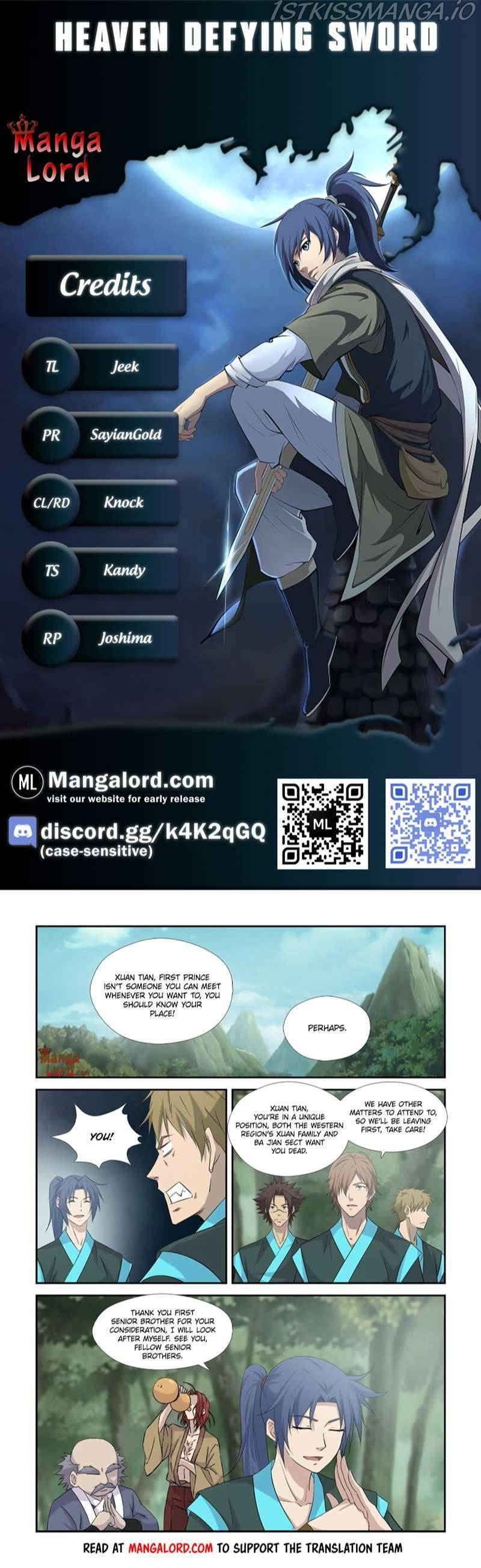 Heaven Defying Sword chapter 361 - page 1