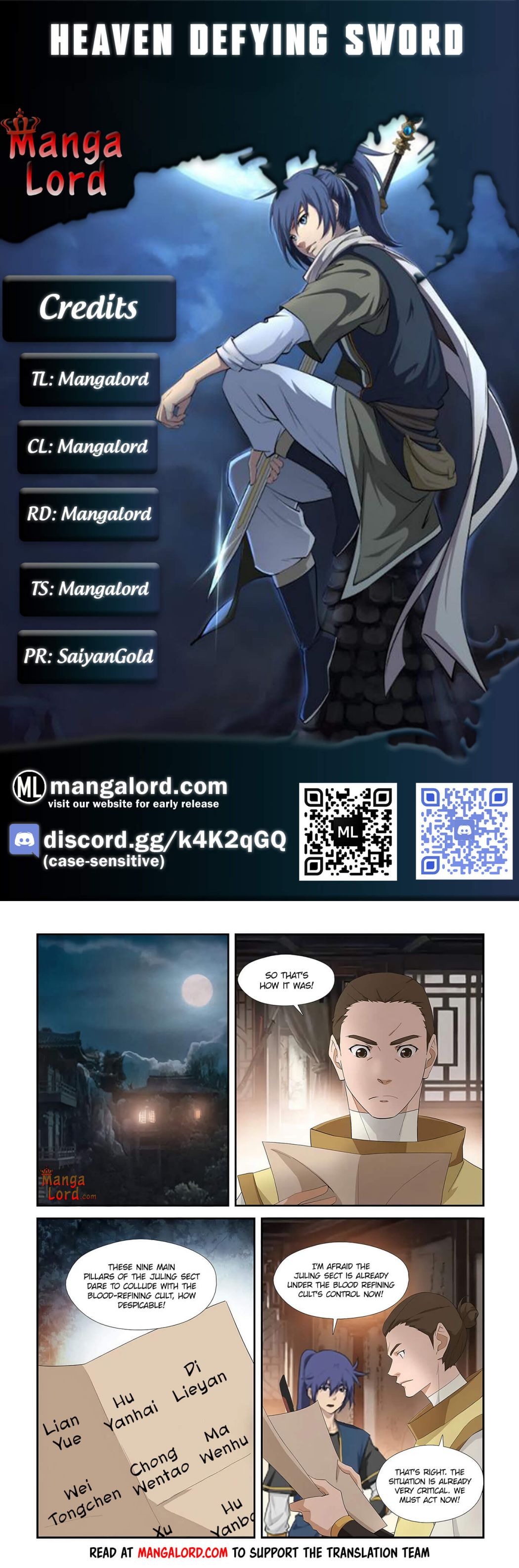 Heaven Defying Sword chapter 272 - page 1