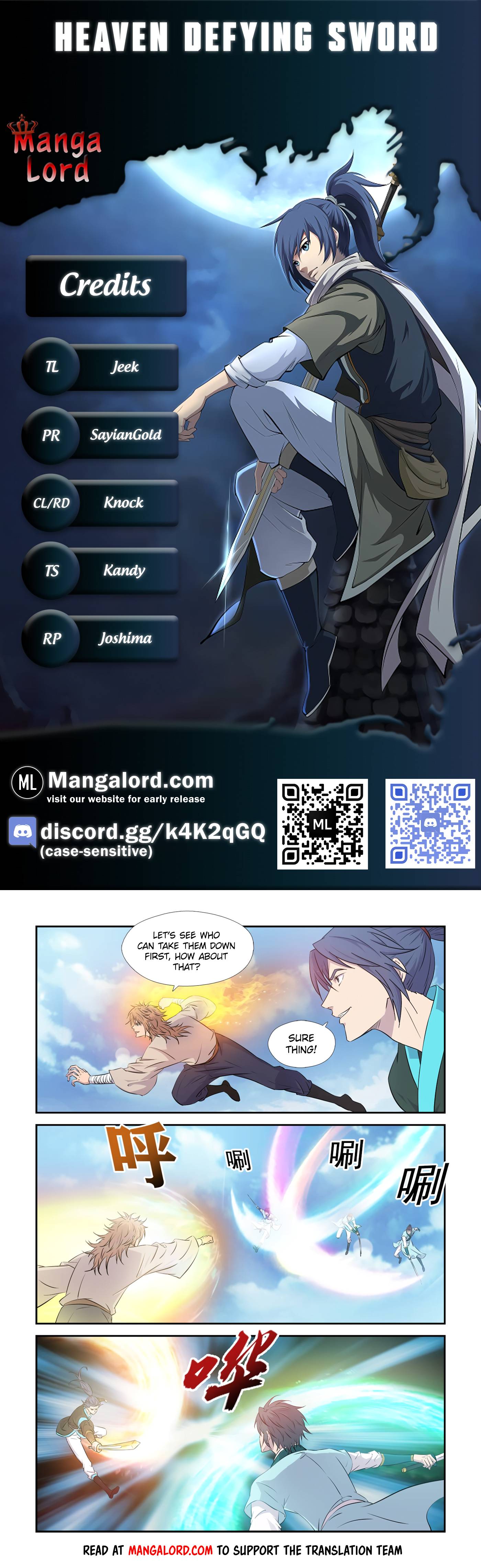 Heaven Defying Sword chapter 445 - page 1