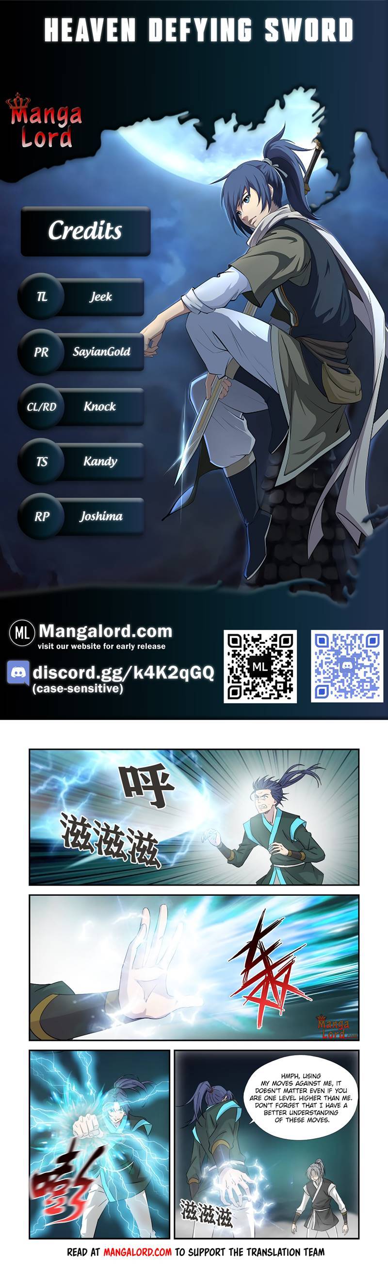 Heaven Defying Sword chapter 364 - page 1