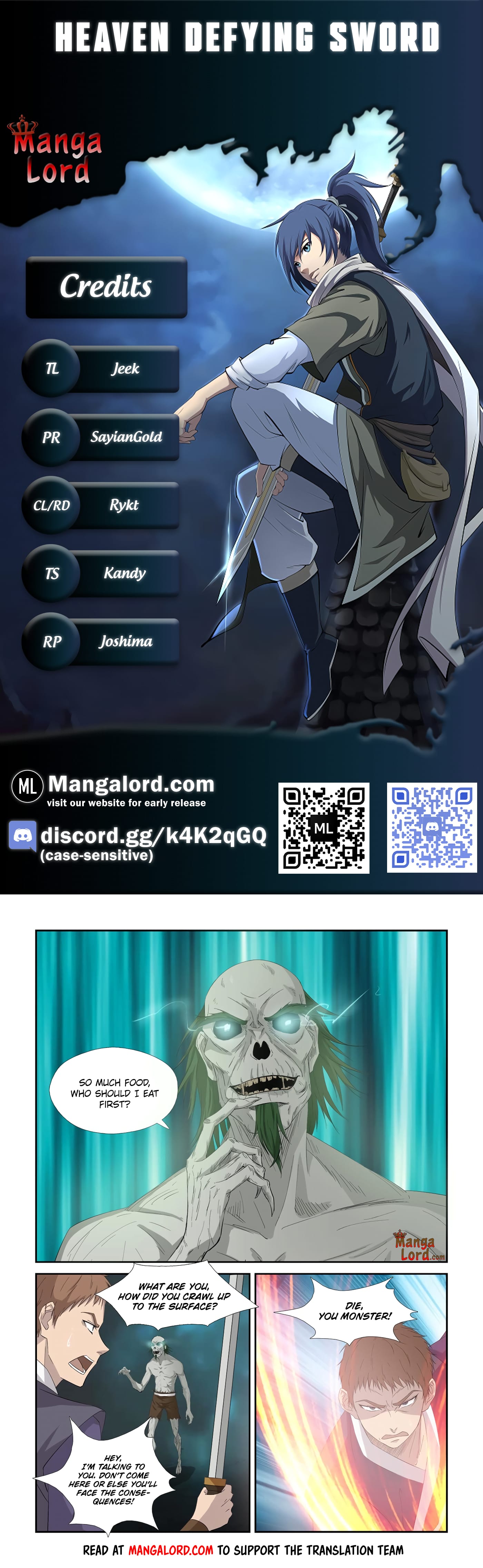 Heaven Defying Sword chapter 317 - page 1