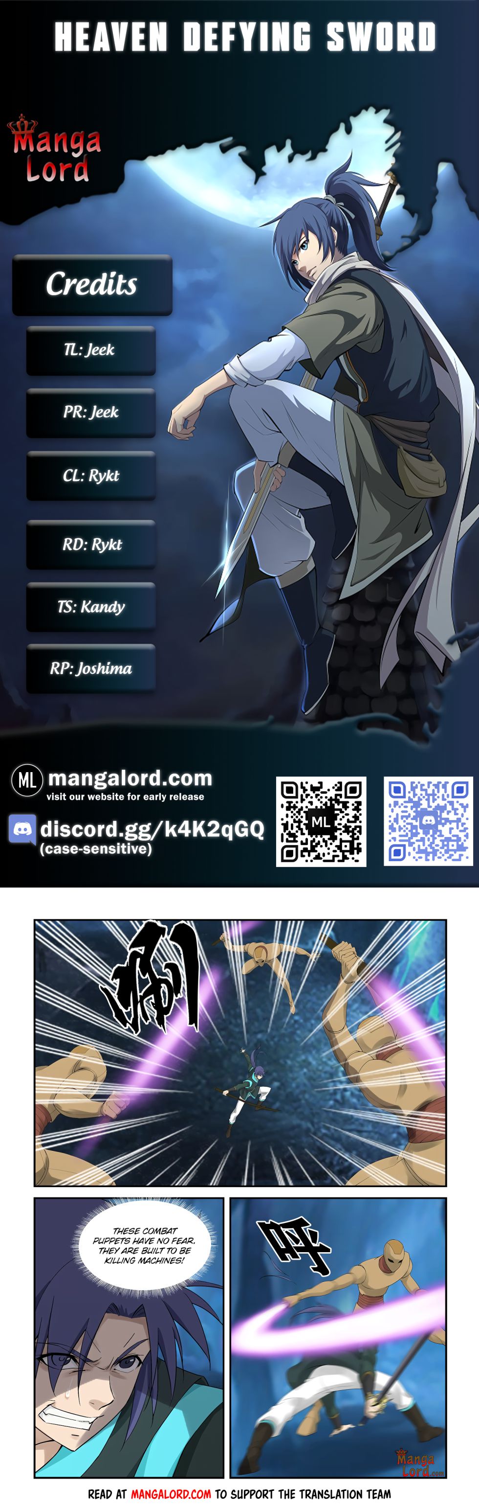 Heaven Defying Sword chapter 300 - page 1