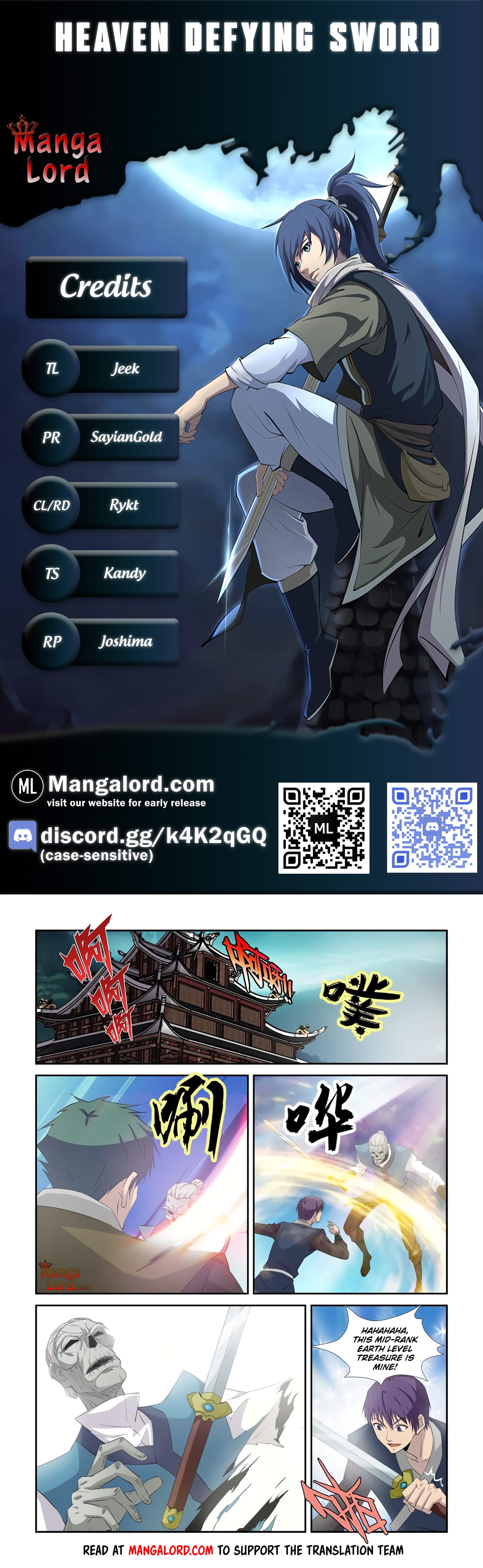 Heaven Defying Sword chapter 318 - page 1