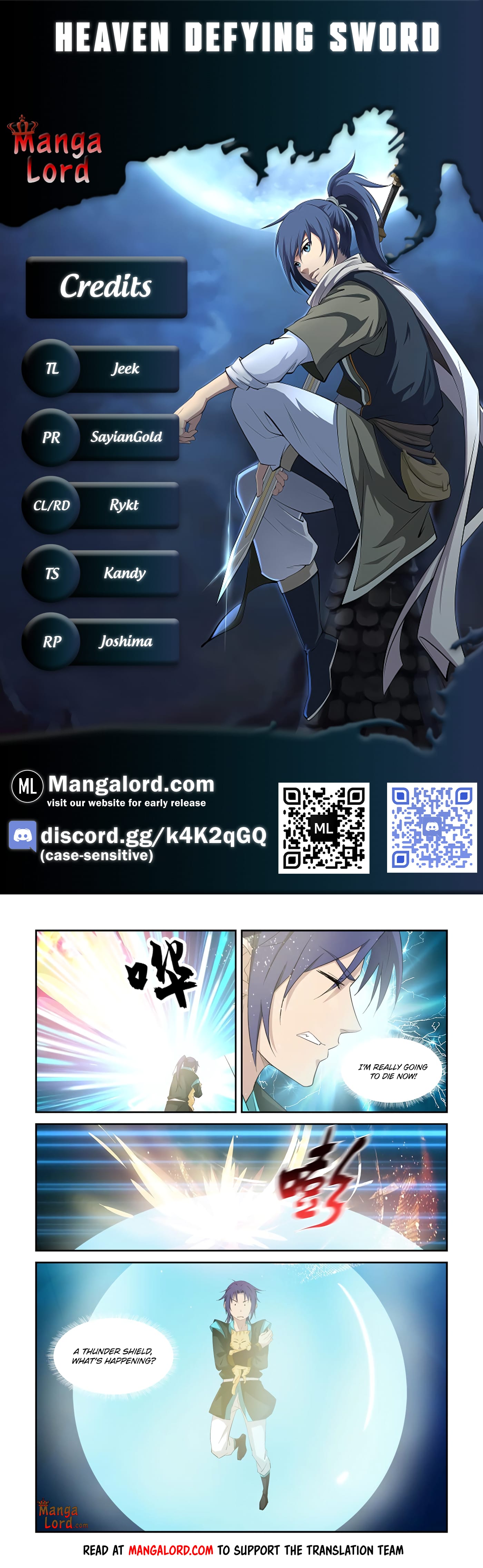 Heaven Defying Sword chapter 319 - page 1