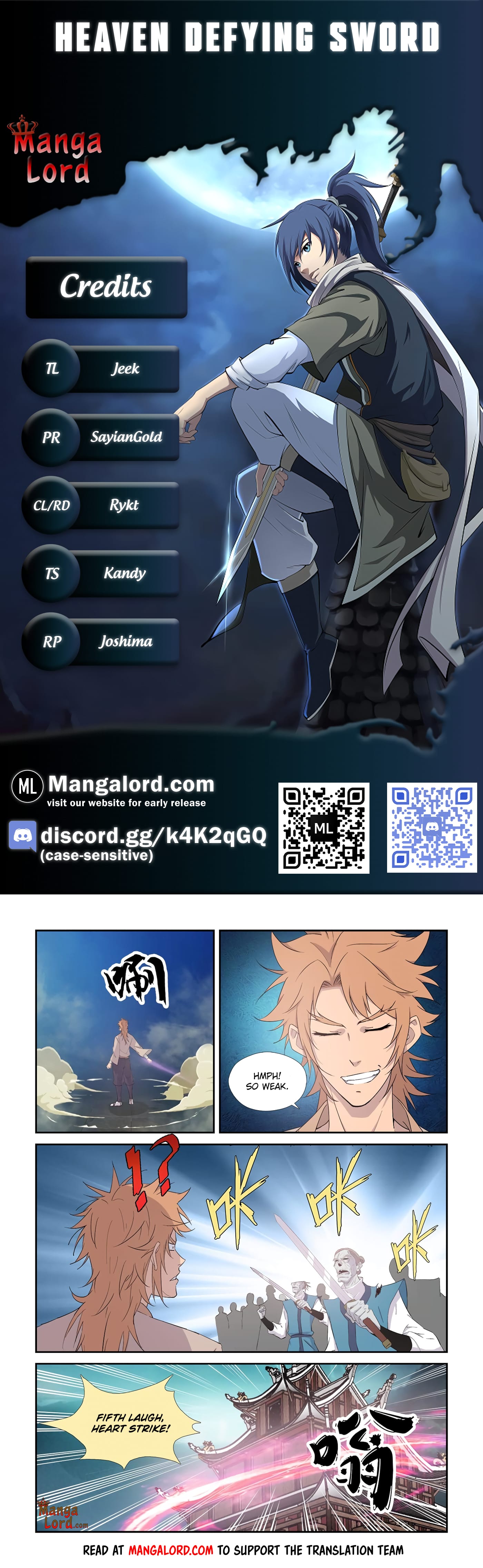Heaven Defying Sword chapter 320 - page 1