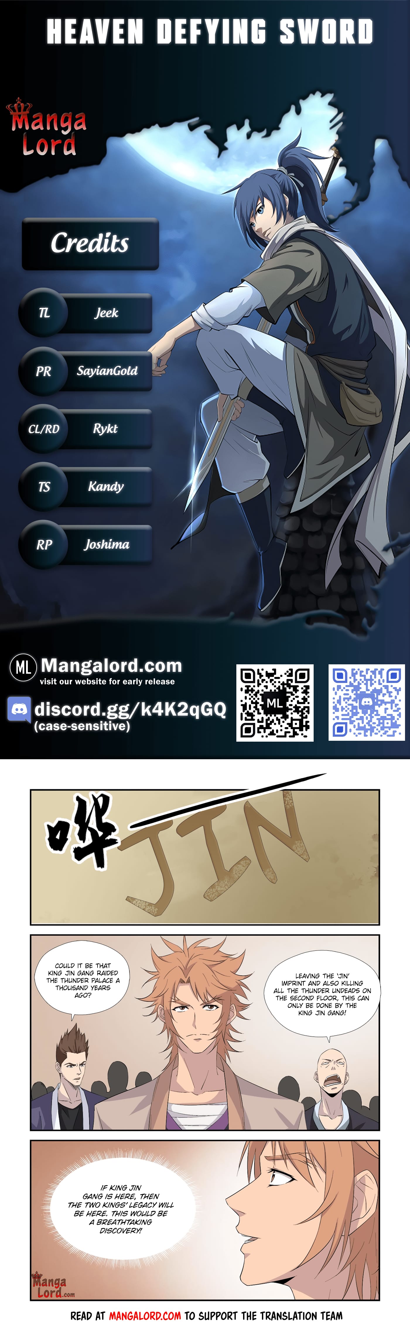 Heaven Defying Sword chapter 321 - page 1