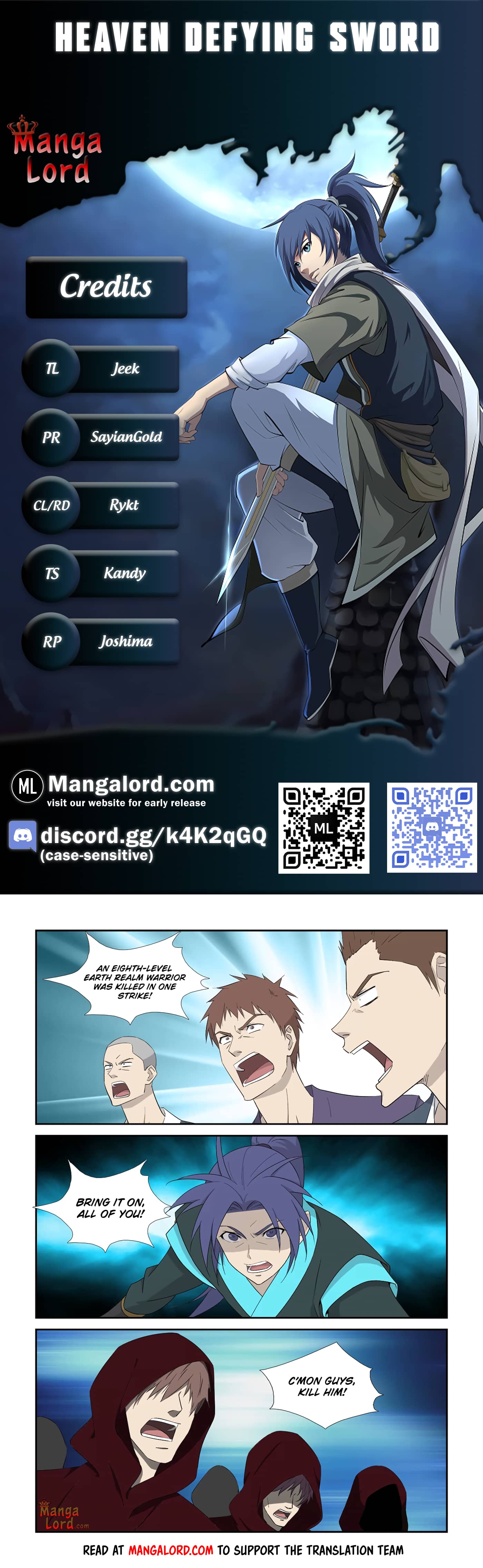 Heaven Defying Sword chapter 323 - page 1