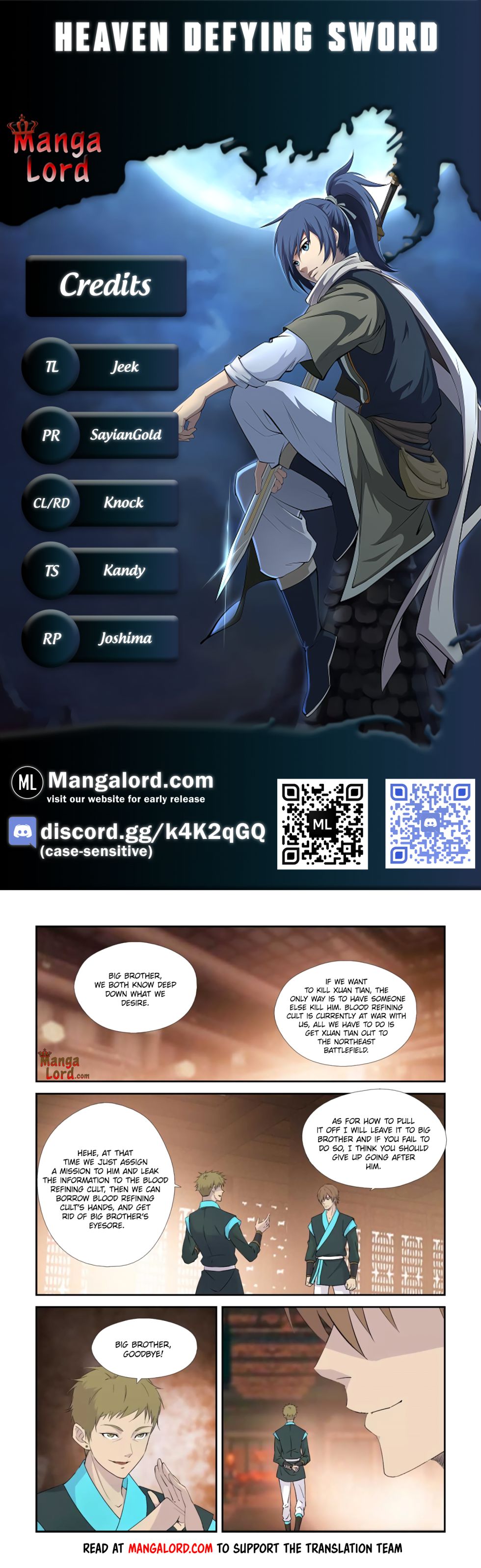 Heaven Defying Sword chapter 372 - page 1