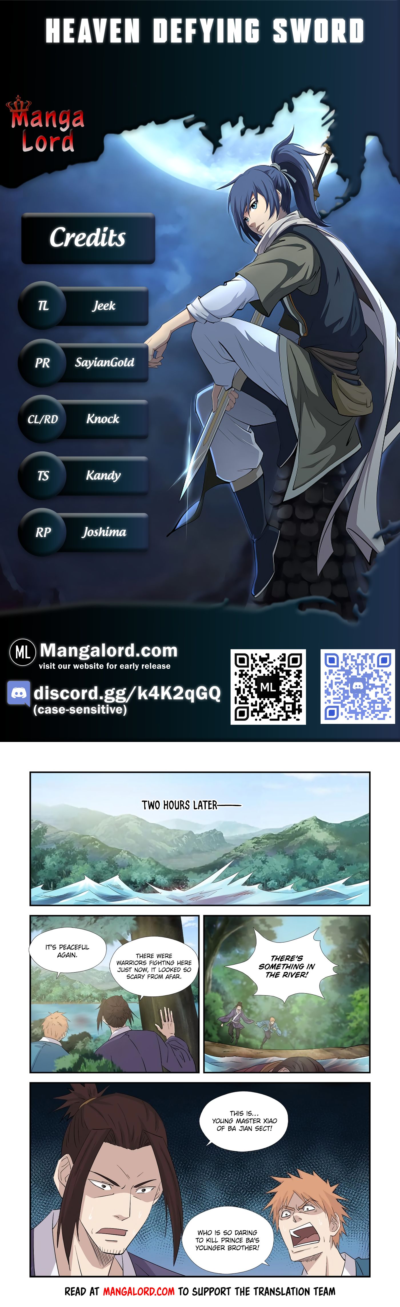 Heaven Defying Sword chapter 350 - page 1