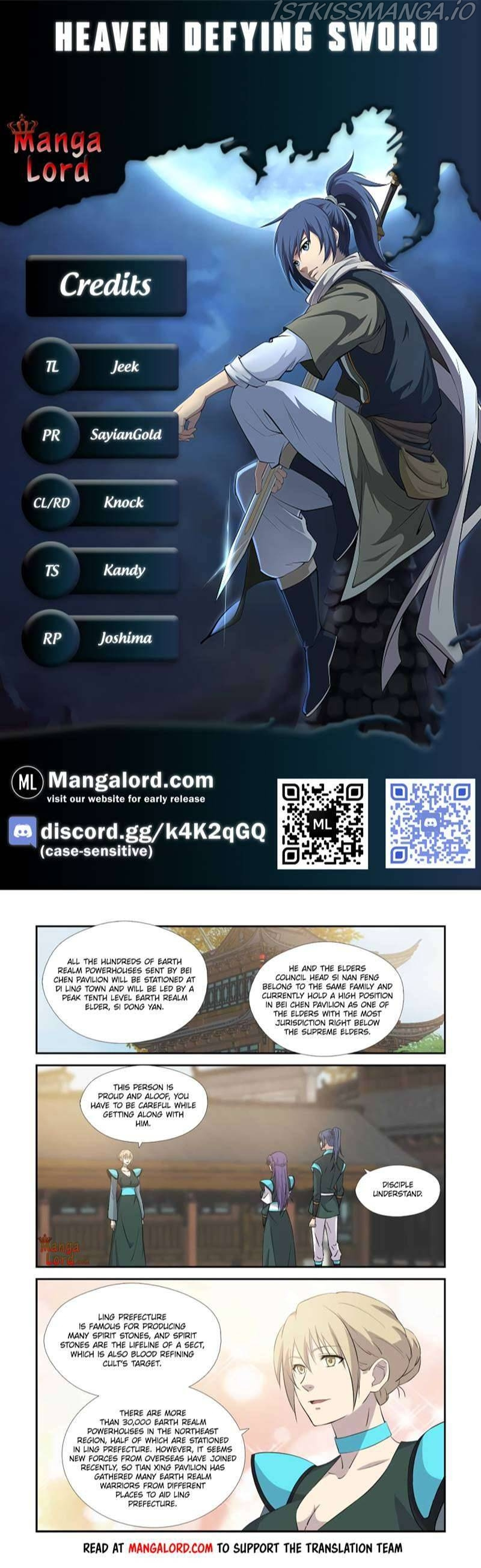 Heaven Defying Sword chapter 374 - page 1