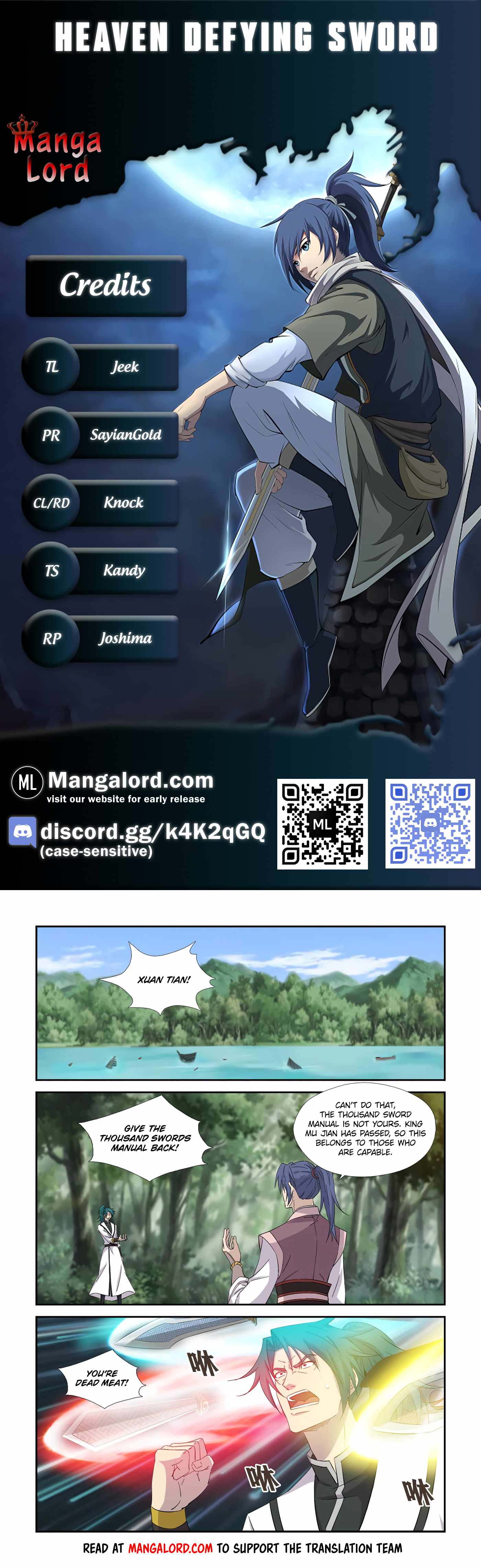 Heaven Defying Sword chapter 400 - page 1