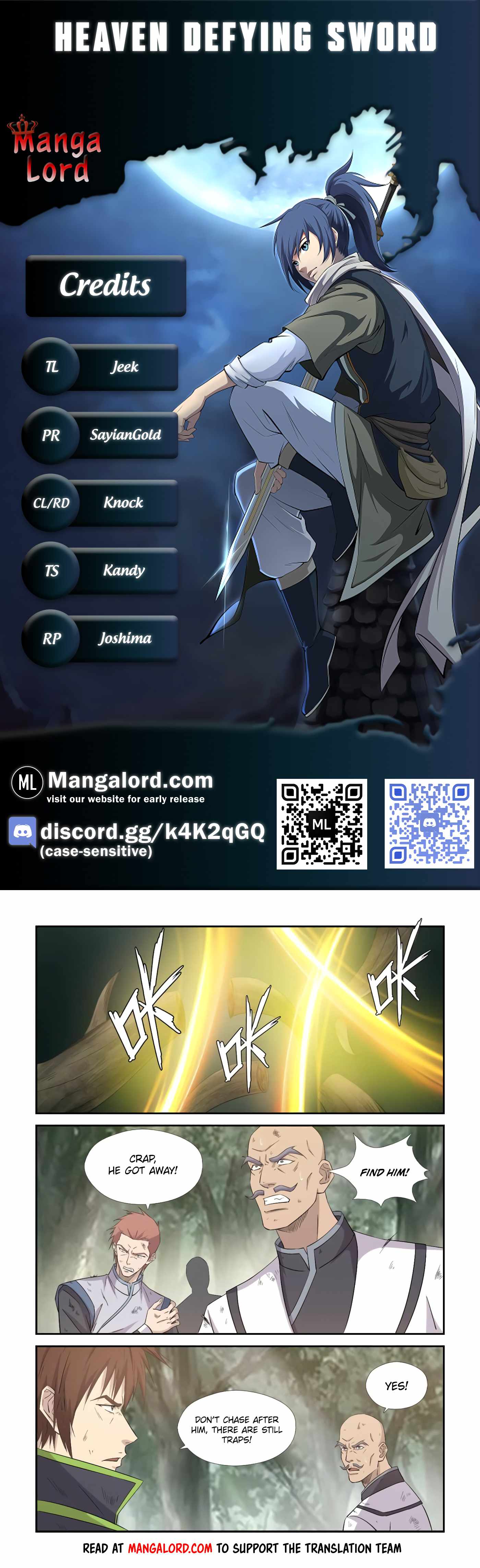 Heaven Defying Sword chapter 401 - page 1