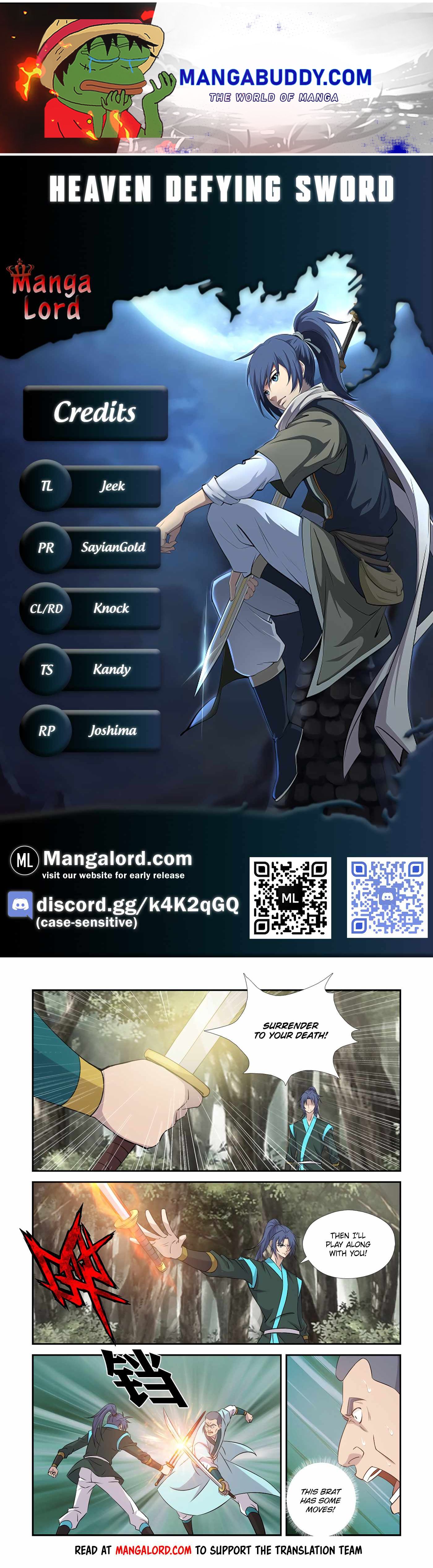 Heaven Defying Sword chapter 403 - page 1