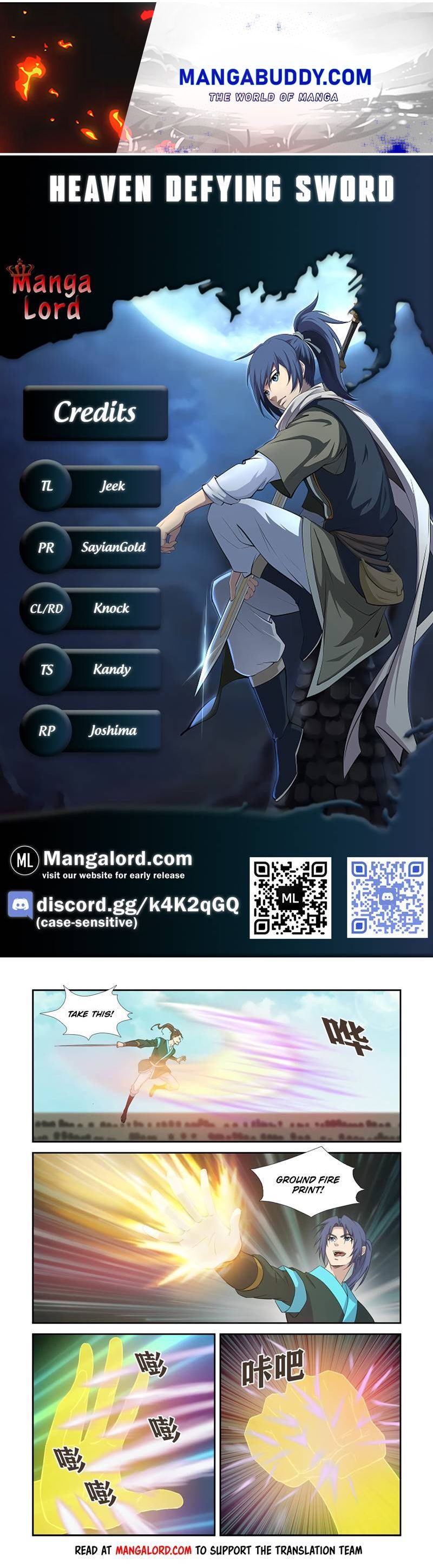Heaven Defying Sword chapter 419 - page 1