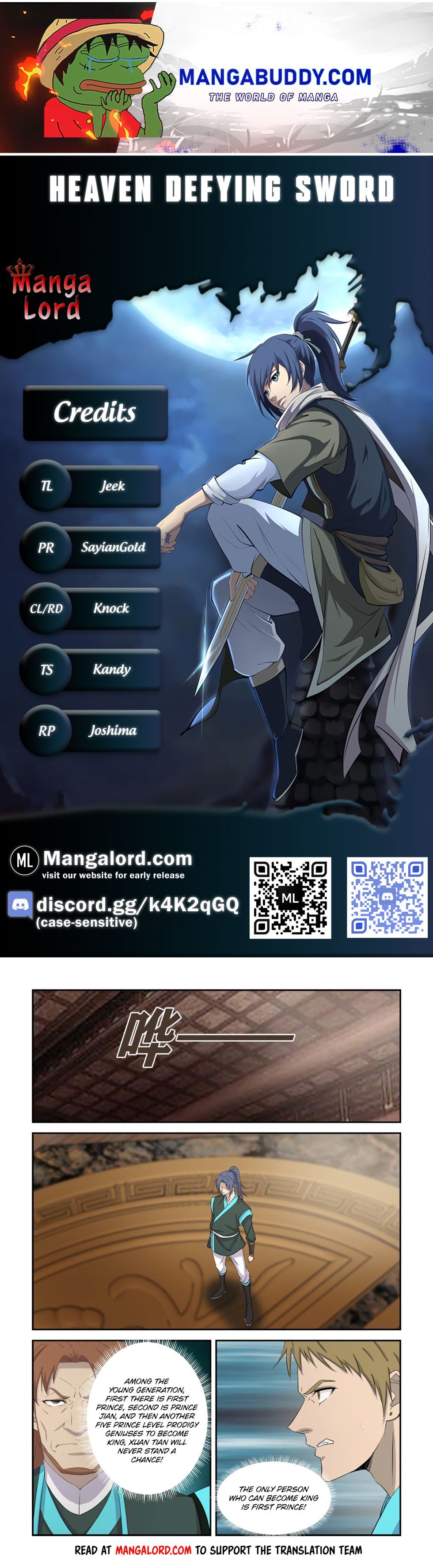 Heaven Defying Sword chapter 407 - page 1