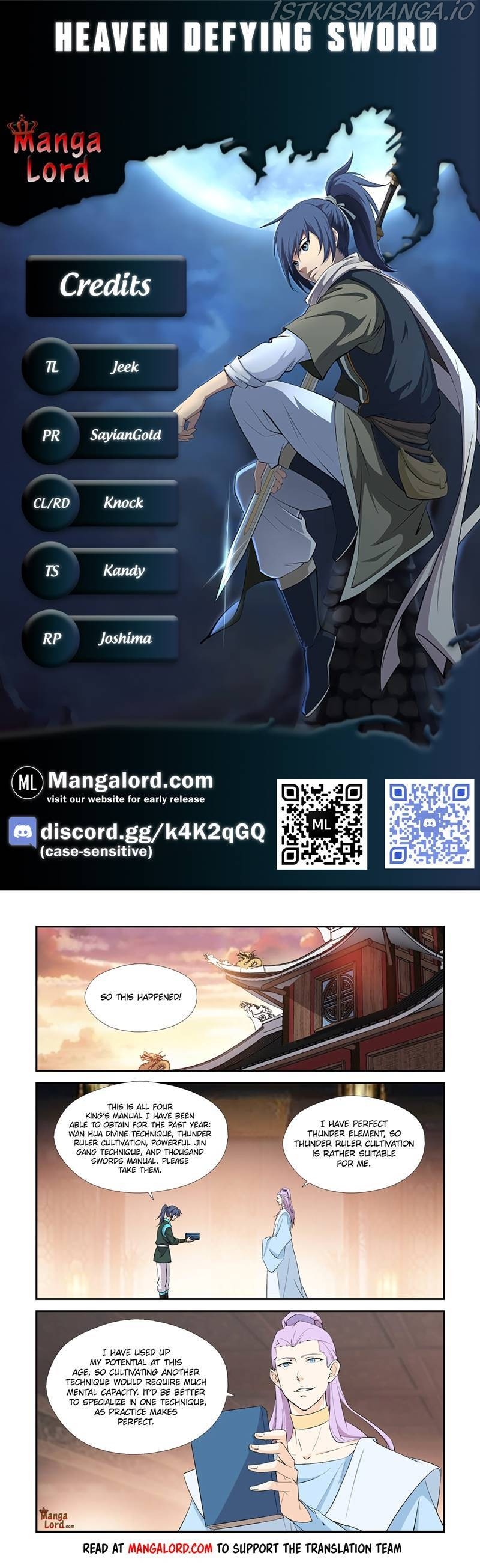 Heaven Defying Sword chapter 408 - page 1
