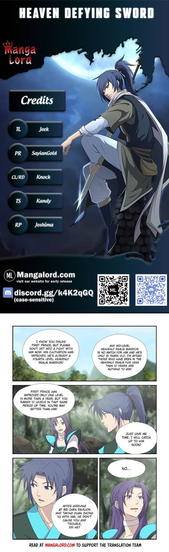 Heaven Defying Sword chapter 409 - page 1