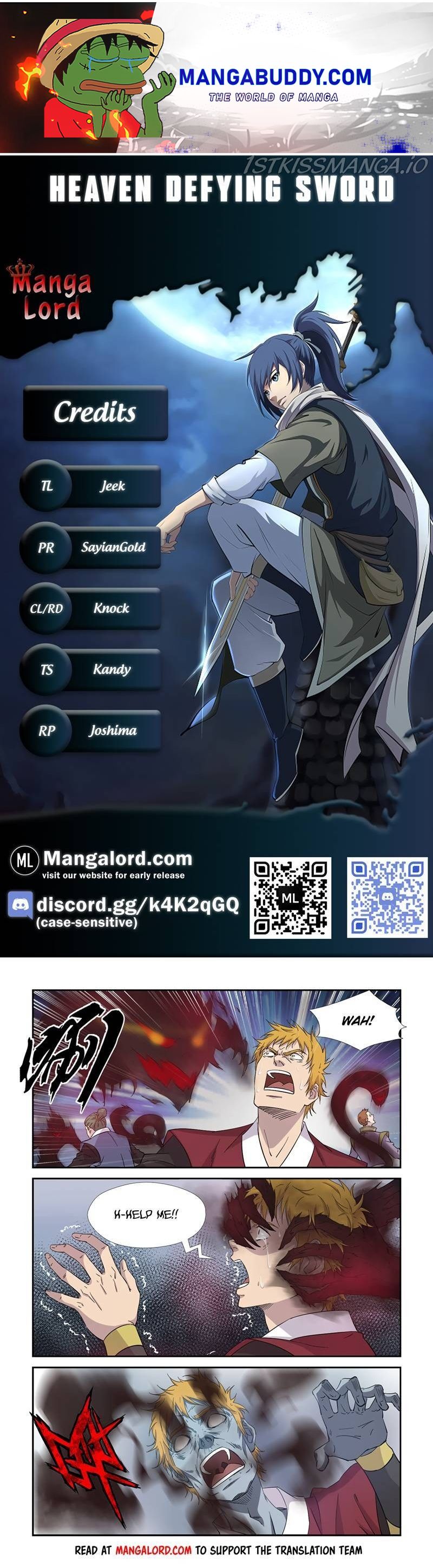 Heaven Defying Sword chapter 411 - page 1