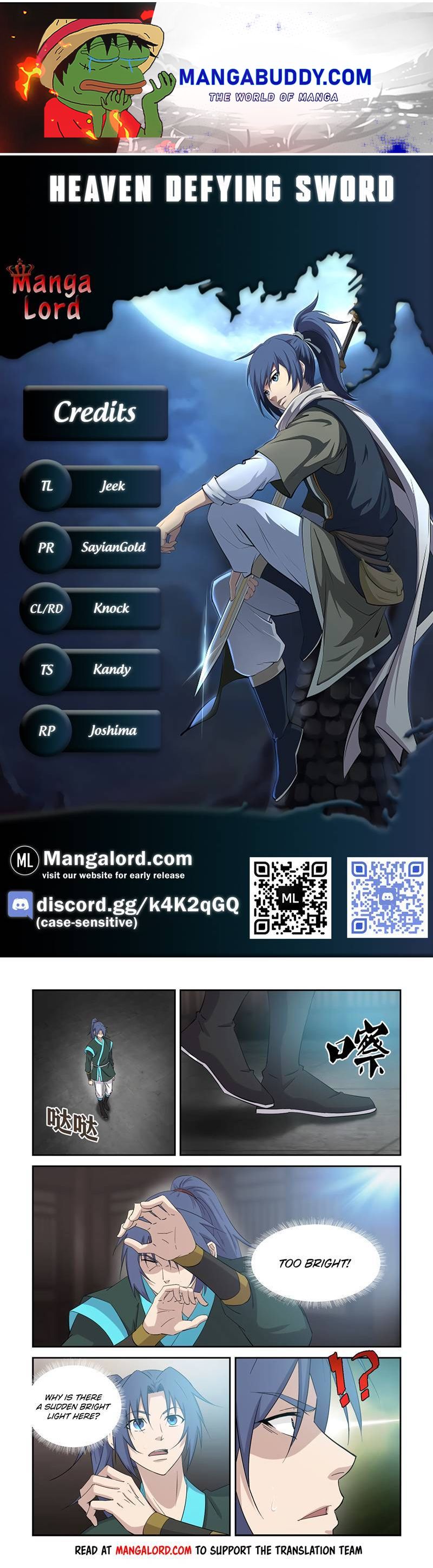 Heaven Defying Sword chapter 413 - page 1