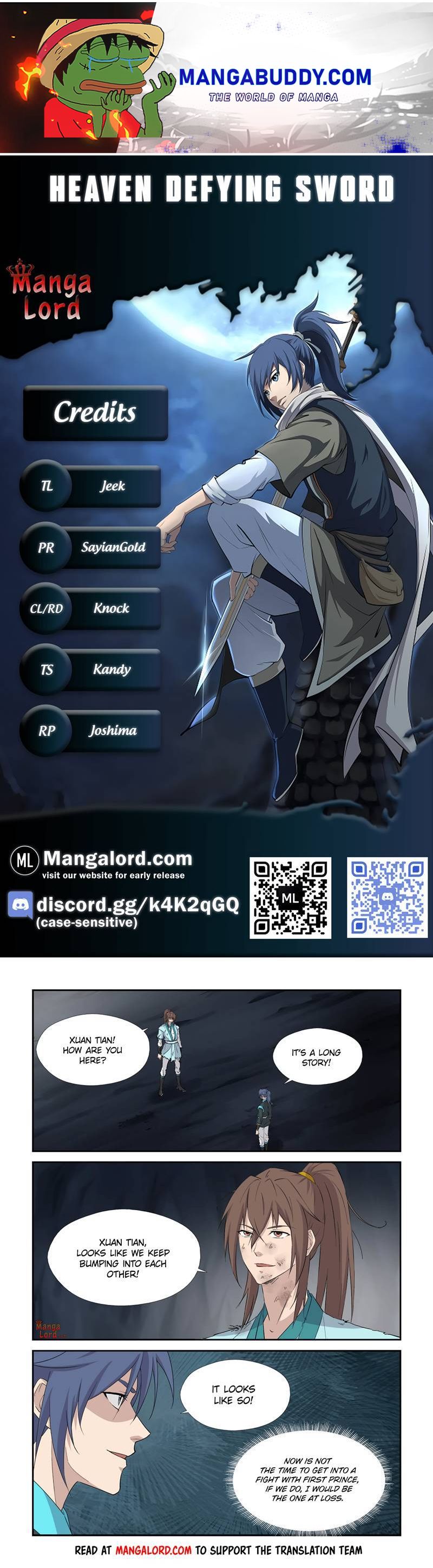 Heaven Defying Sword chapter 414 - page 1