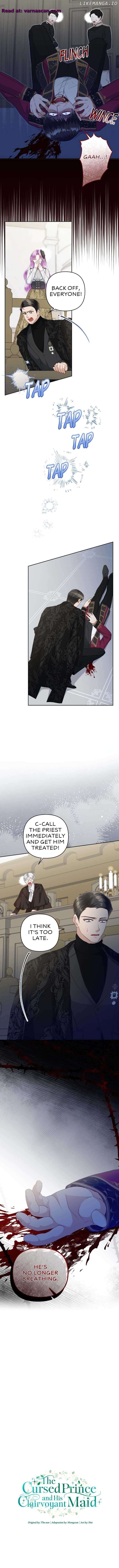 The Cursed Prince and His Clairvoyant Maid Chapter 35 - page 9
