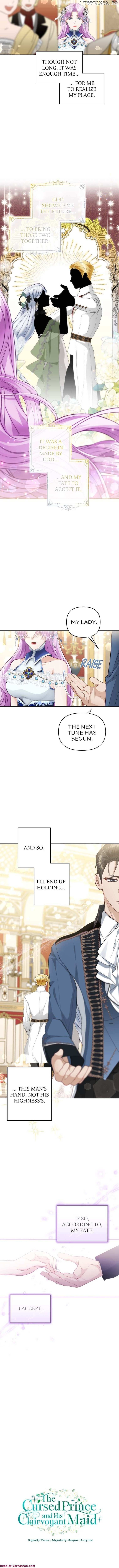 The Cursed Prince and His Clairvoyant Maid Chapter 24 - page 6