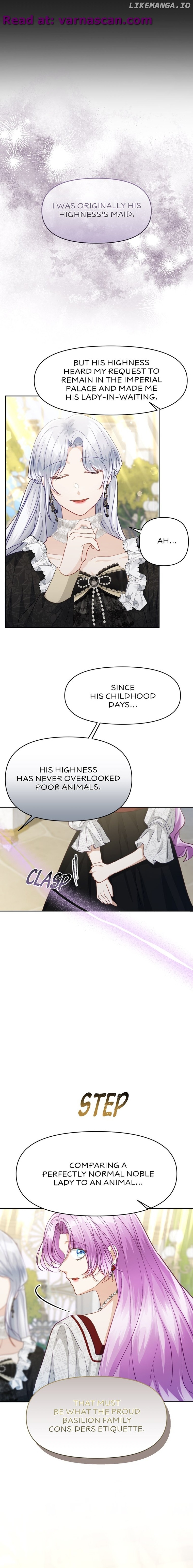 The Cursed Prince and His Clairvoyant Maid Chapter 14 - page 8