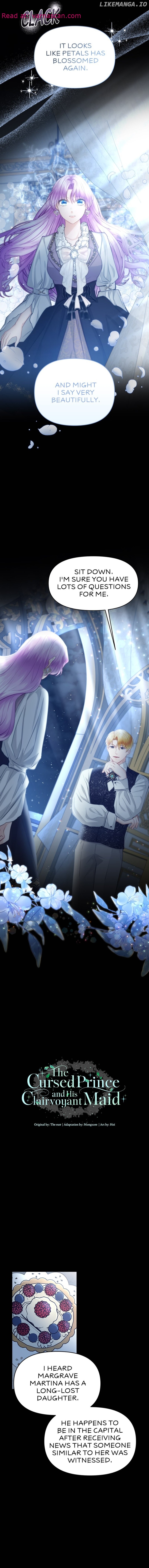 The Cursed Prince and His Clairvoyant Maid Chapter 11 - page 5