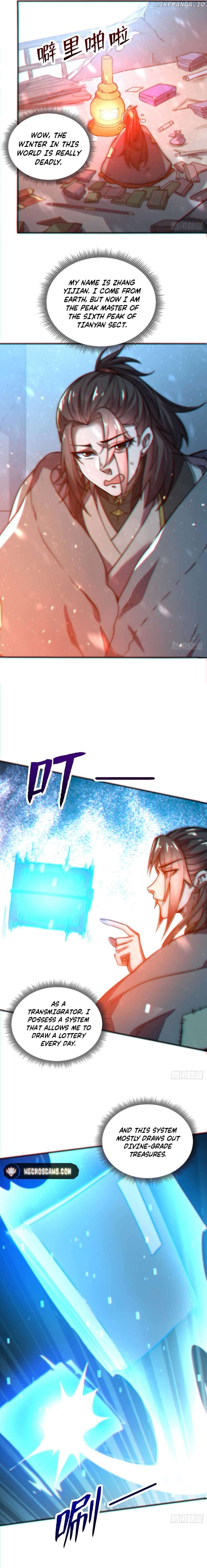 I Get Stronger Just by Lying down while My Apprentice Cultivates Chapter 1 - page 2