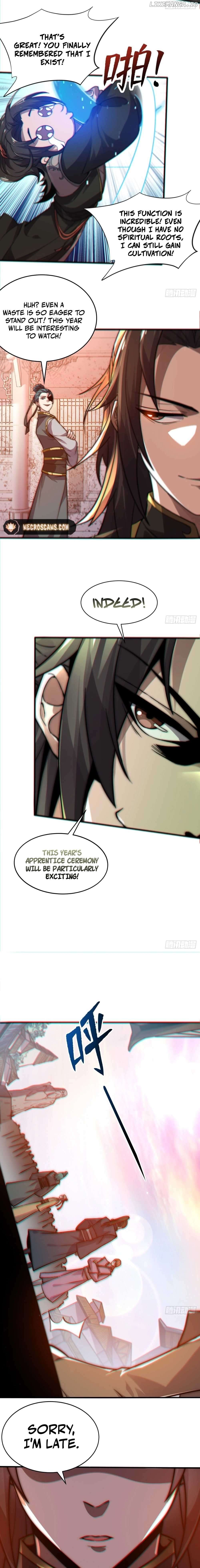 I Get Stronger Just by Lying down while My Apprentice Cultivates Chapter 1 - page 5