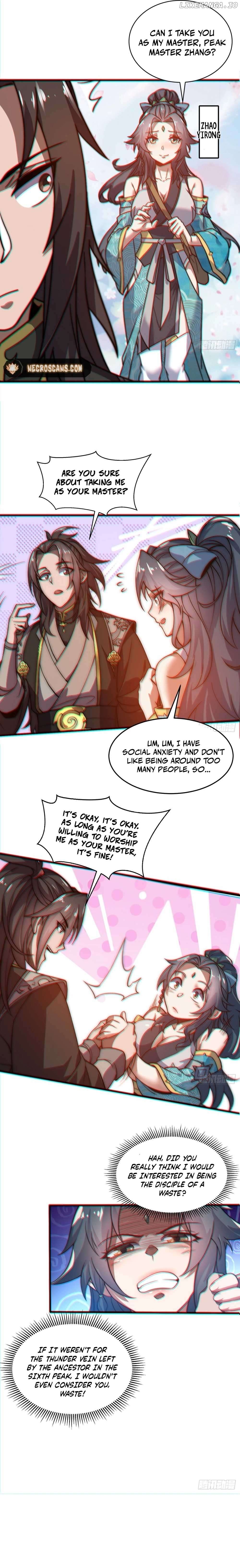 I Get Stronger Just by Lying down while My Apprentice Cultivates Chapter 1 - page 9