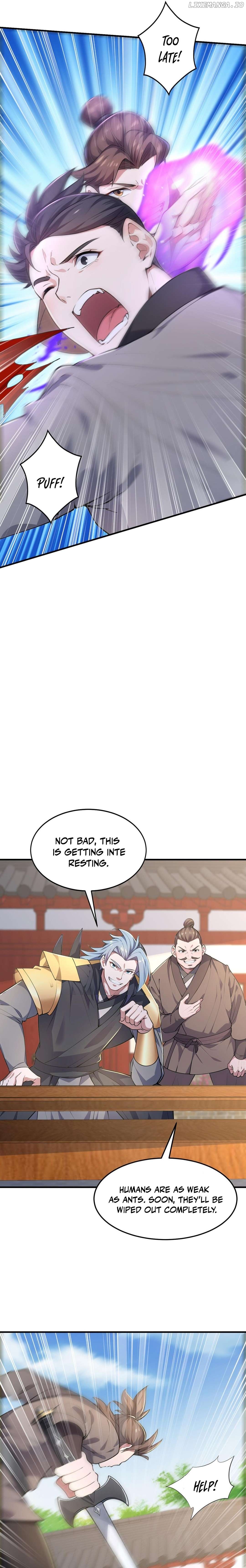 I Get Stronger Just by Lying down while My Apprentice Cultivates Chapter 49 - page 14
