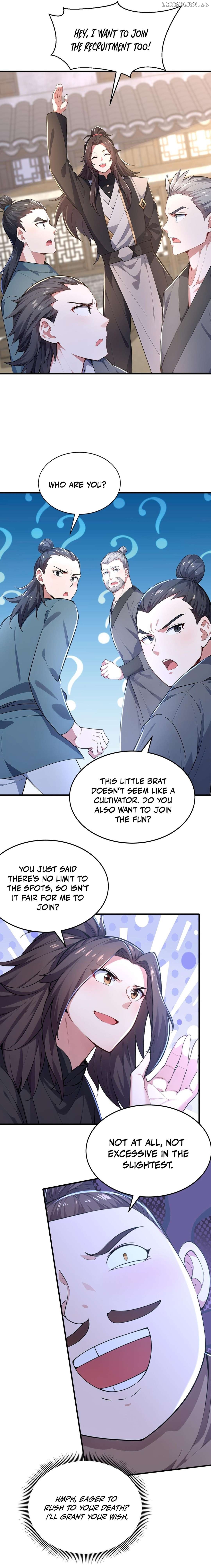 I Get Stronger Just by Lying down while My Apprentice Cultivates Chapter 49 - page 5