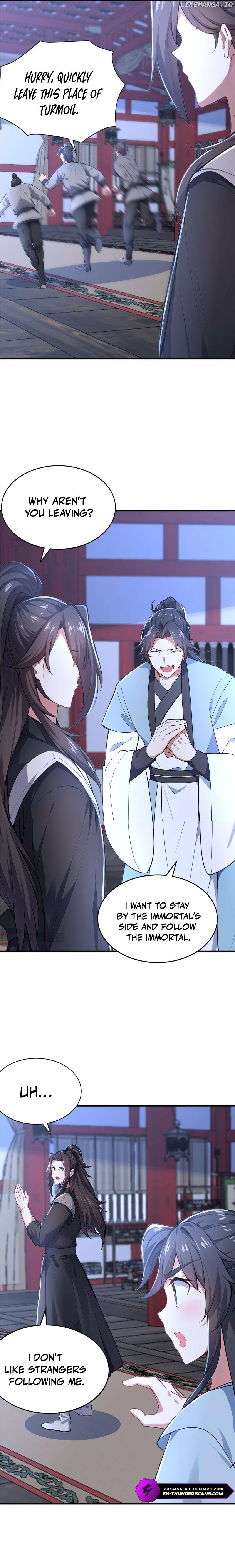 I Get Stronger Just by Lying down while My Apprentice Cultivates Chapter 48 - page 10
