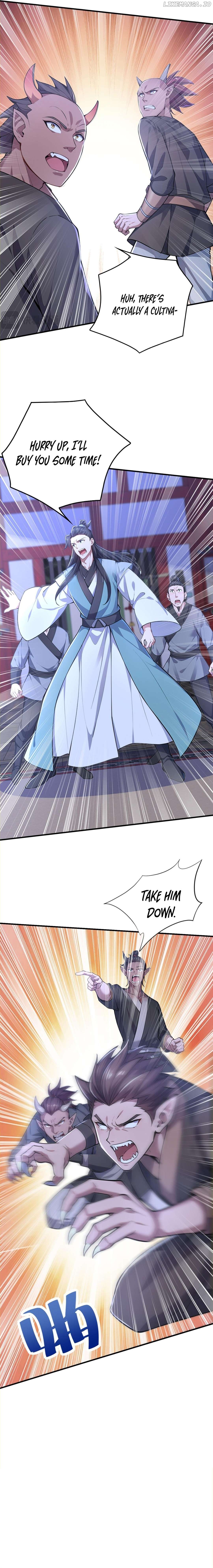 I Get Stronger Just by Lying down while My Apprentice Cultivates Chapter 47 - page 8