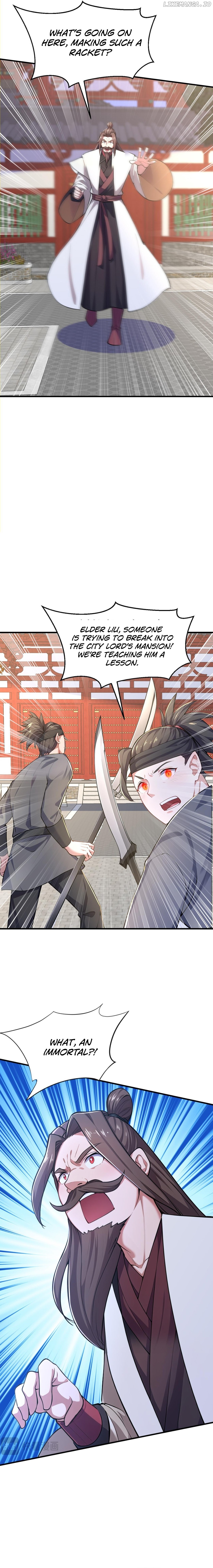 I Get Stronger Just by Lying down while My Apprentice Cultivates Chapter 46 - page 8