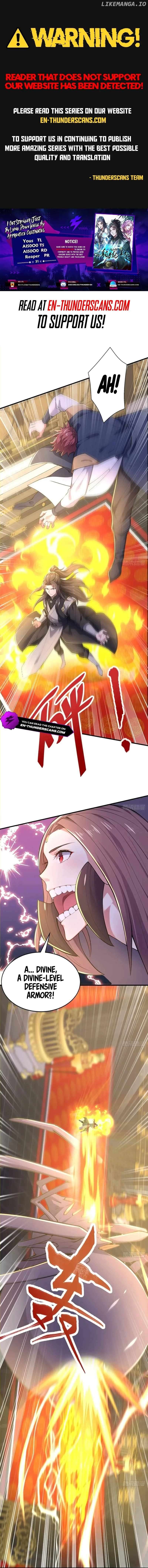 I Get Stronger Just by Lying down while My Apprentice Cultivates Chapter 31 - page 1