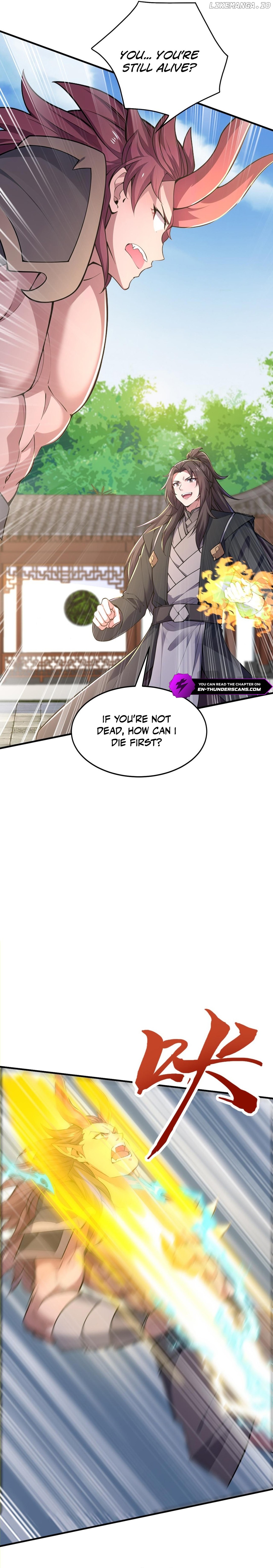 I Get Stronger Just by Lying down while My Apprentice Cultivates Chapter 45 - page 10