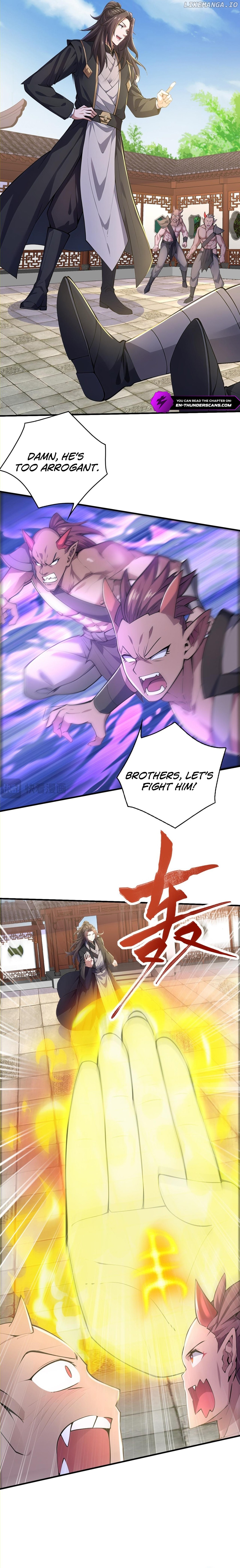 I Get Stronger Just by Lying down while My Apprentice Cultivates Chapter 45 - page 12