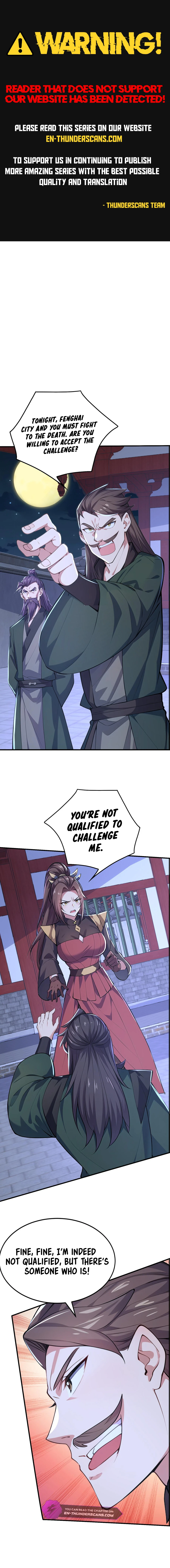 I Get Stronger Just by Lying down while My Apprentice Cultivates Chapter 42 - page 1